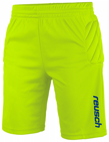 Reusch Match Short Padded Junior 5028700 2232 blue yellow front